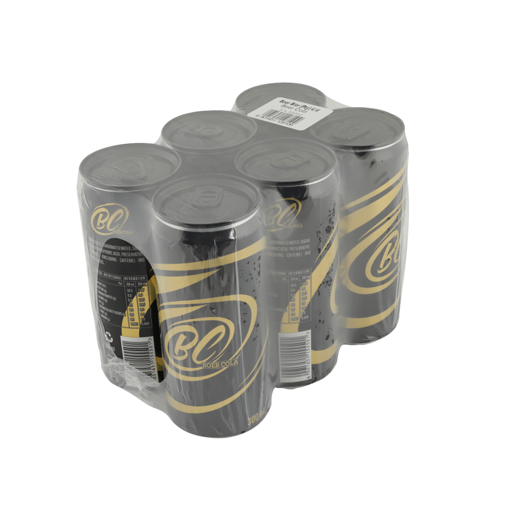Boer Cola 300ml Slim Line Can 6-Pack (6)