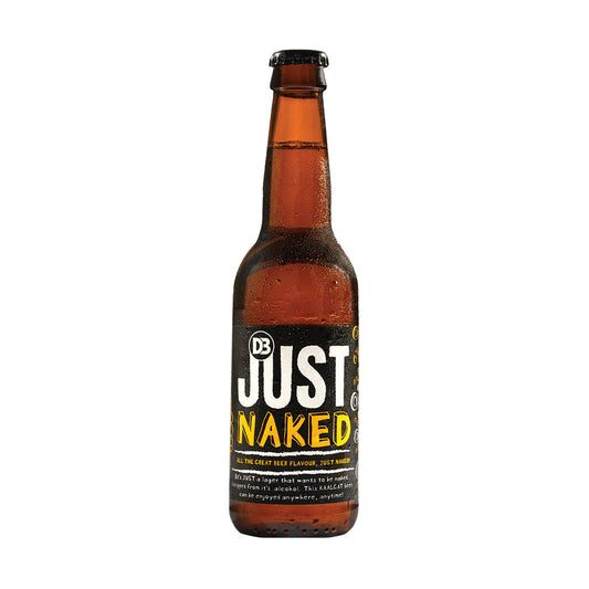 Darling Brew Just Naked Lager - 24 x 340ml (Non-Alcoholic)